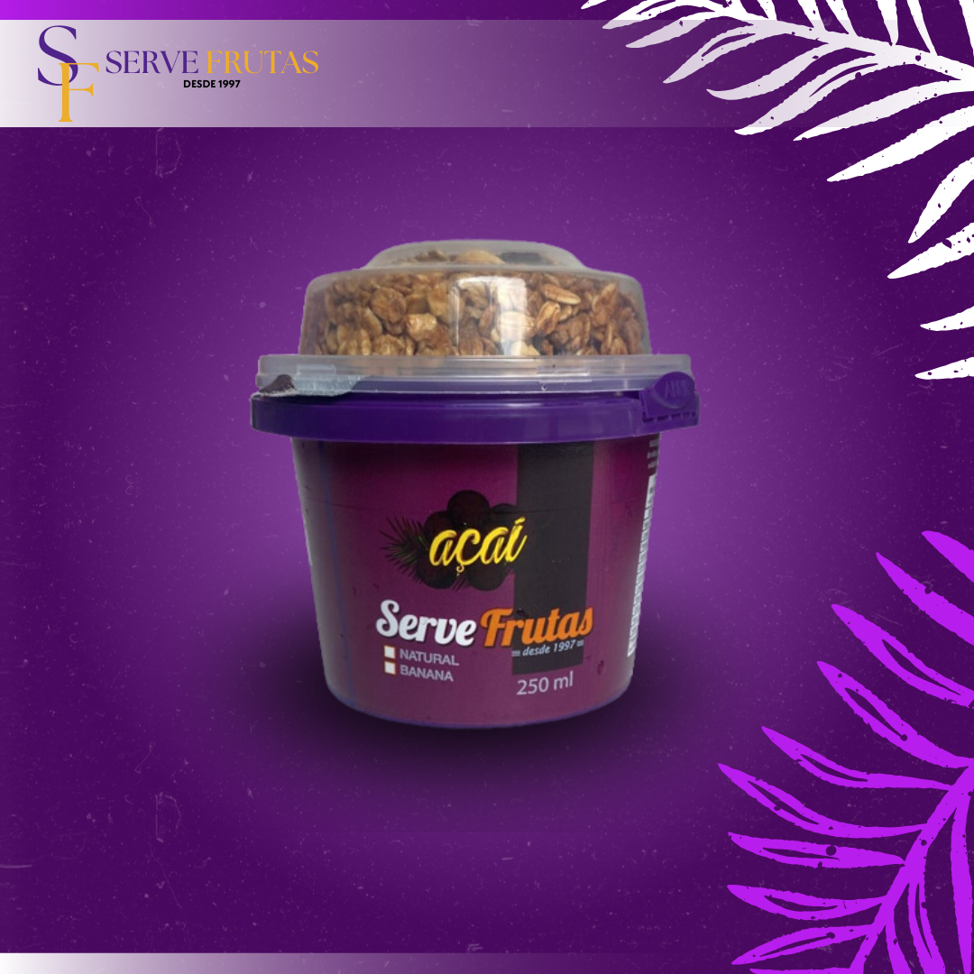 Potinho de Açai com Granola e Pazinha 250 ML