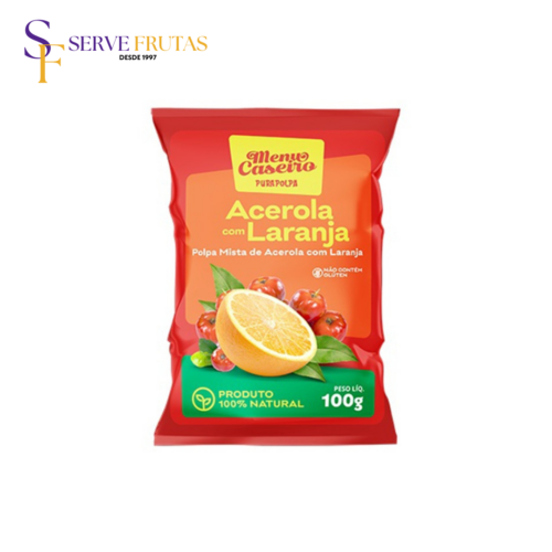 Pura Polpa de Laranja/Acerola