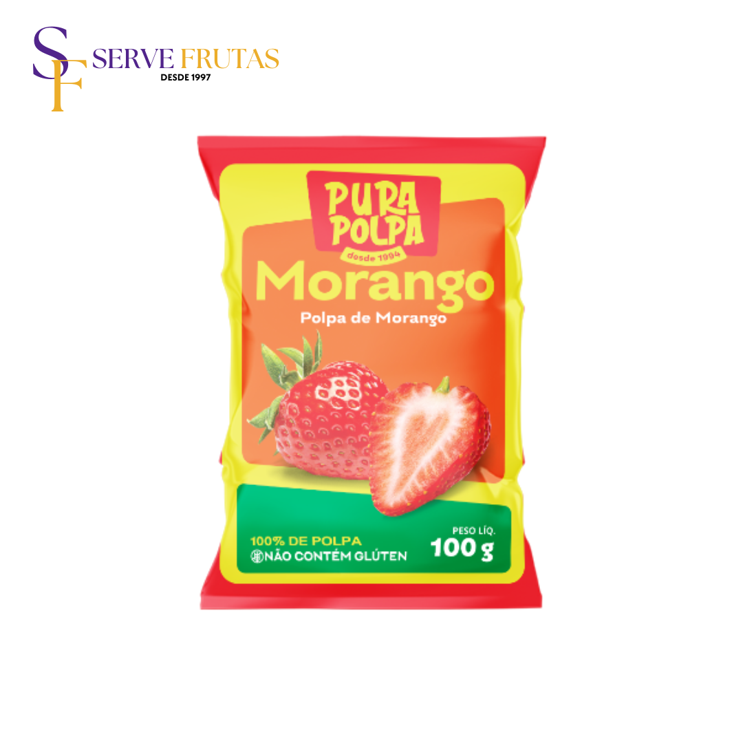 Pura Polpa de Morango