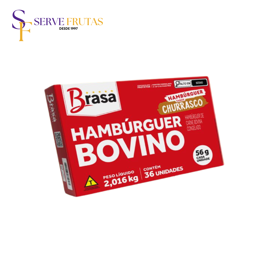 Hamburguer Bovino - Sabor Churrasco