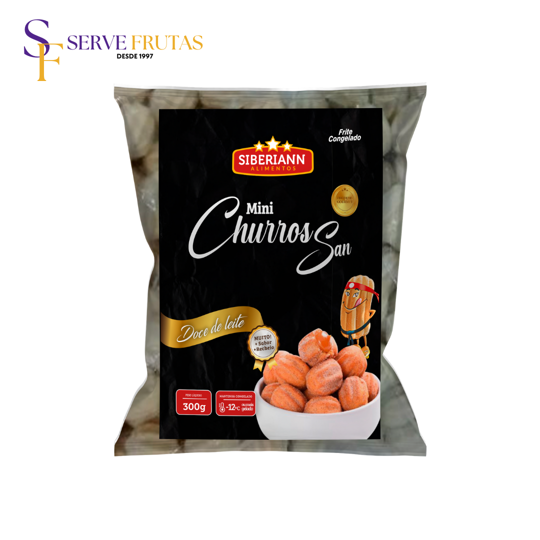 Mini Churros Doce de Leite